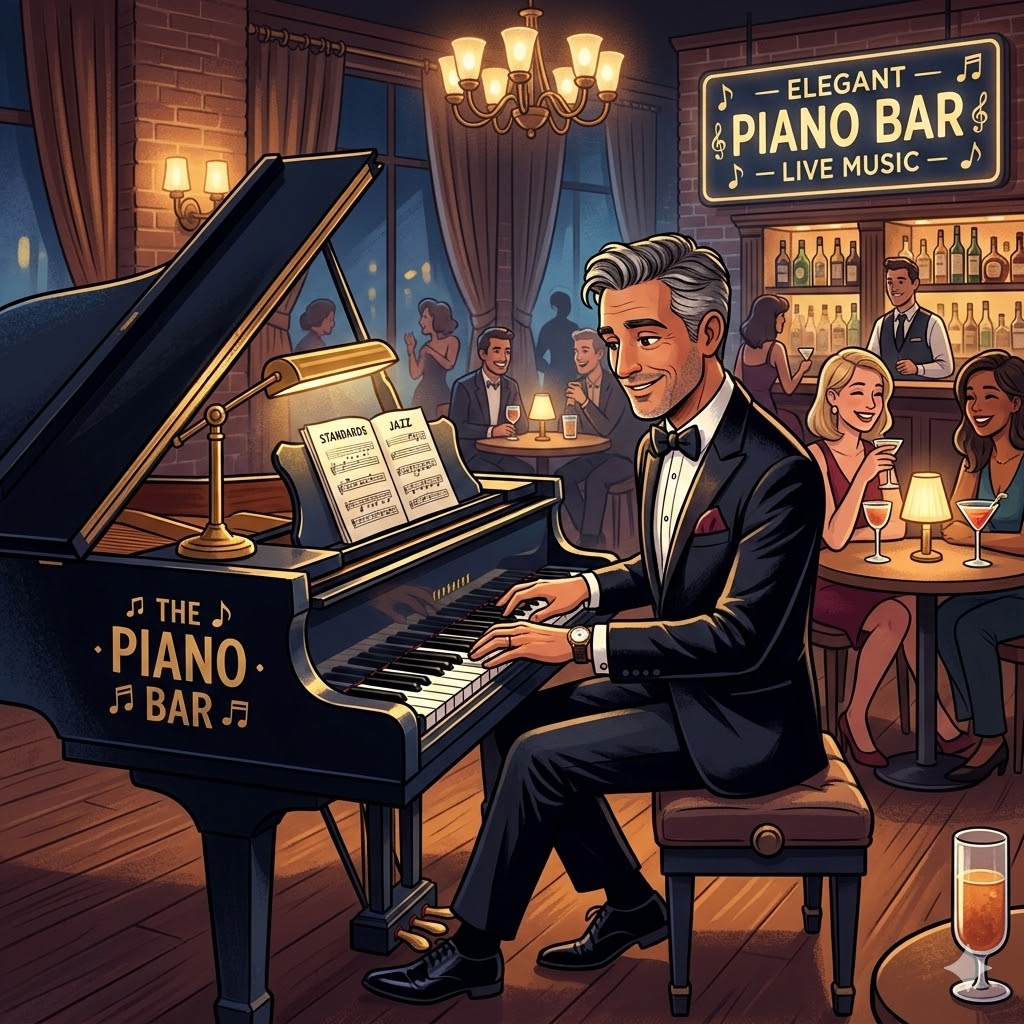 piano bar graphic